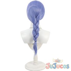 画像5: 喪白もこ　コスプレウィッグ　HUNDRED LINE -最終防衛学園-（ハンドレッドライン）　コスプレ鬘　JUJUcosplay (5)