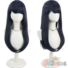 画像1: 雫原比留子　コスプレウィッグ　HUNDRED LINE -最終防衛学園-（ハンドレッドライン）　コスプレ鬘　JUJUcosplay (1)