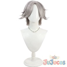 画像2: 蒼月衛人　コスプレウィッグ　HUNDRED LINE -最終防衛学園-（ハンドレッドライン）　コスプレ鬘　JUJUcosplay (2)