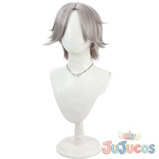 画像4: 蒼月衛人　コスプレウィッグ　HUNDRED LINE -最終防衛学園-（ハンドレッドライン）　コスプレ鬘　JUJUcosplay (4)