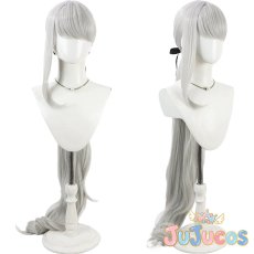 画像1: 川奈つばさ　コスプレウィッグ　HUNDRED LINE -最終防衛学園-（ハンドレッドライン）　コスプレ鬘　JUJUcosplay (1)