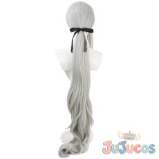 画像5: 川奈つばさ　コスプレウィッグ　HUNDRED LINE -最終防衛学園-（ハンドレッドライン）　コスプレ鬘　JUJUcosplay (5)