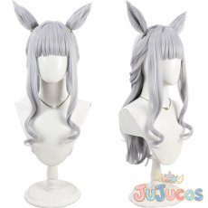 画像1: ゴールドシップ　水着　コスプレウィッグ　ウマ娘プリティーダービー　コスプレ鬘　JUJUcosplay (1)