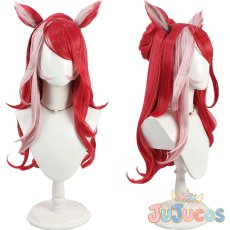 画像1: ラヴズオンリーユー　コスプレウィッグ　ウマ娘プリティーダービー　コスプレ鬘　JUJUcosplay (1)