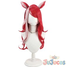 画像2: ラヴズオンリーユー　コスプレウィッグ　ウマ娘プリティーダービー　コスプレ鬘　JUJUcosplay (2)