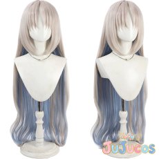 画像1: カルテジア　コスプレウィッグ　鳴潮(Wuthering Waves)　コスプレ鬘　JUJUcosplay (1)