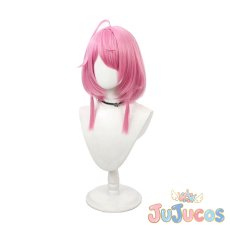 画像4: 桃祈　コスプレウィッグ　鳴潮(Wuthering Waves)　コスプレ鬘　JUJUcosplay (4)