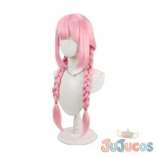 画像4: VTuber　周央サンゴ　部屋着　コスプレウィッグ　バーチャルYouTuber　コスプレ鬘　JUJUcosplay (4)