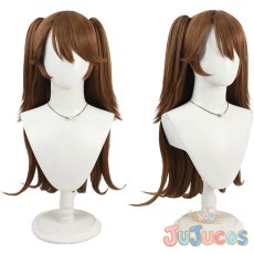 画像1: Vtuber　獅子神レオナ　コスプレウィッグ　バーチャルYouTuber　コスプレ鬘　JUJUcosplay (1)