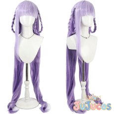 画像1: FGO　BBドバイ　コスプレウィッグ　Fate/Grand Order　コスプレ鬘　JUJUcosplay (1)