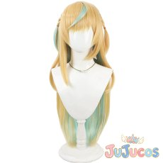 画像2: Vtuber　立伝都々　白ワンピース　コスプレウィッグ　バーチャルYouTuber　コスプレ鬘　JUJUcosplay (2)