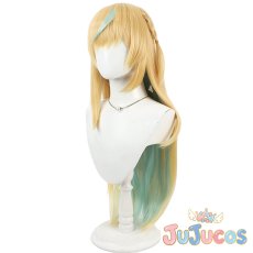 画像4: Vtuber　立伝都々　白ワンピース　コスプレウィッグ　バーチャルYouTuber　コスプレ鬘　JUJUcosplay (4)