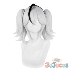 画像2: ツバキ　コスプレウィッグ　鳴潮(Wuthering Waves)　コスプレ鬘　JUJUcosplay (2)