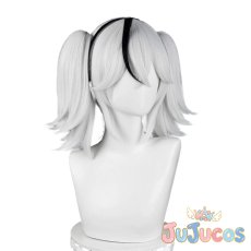 画像4: ツバキ　コスプレウィッグ　鳴潮(Wuthering Waves)　コスプレ鬘　JUJUcosplay (4)