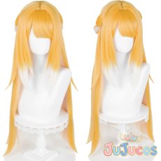 画像1: 橘福福（チー・フーフー）　コスプレウィッグ　ゼンレスゾーンゼロ　コスプレ鬘　JUJUcosplay (1)