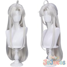 画像1: カルロッタ　コスプレウィッグ　鳴潮(Wuthering Waves)　コスプレ鬘　JUJUcosplay (1)