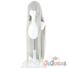 画像4: 藤原妹紅　コスプレウィッグ　東方Project　コスプレ鬘　JUJUcosplay (4)