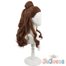 画像3: ベル　コスプレウィッグ　美女と野獣　コスプレ鬘　JUJUcosplay (3)