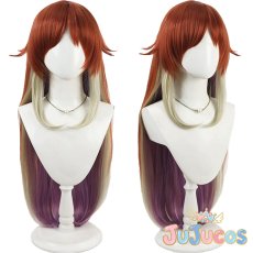 画像1: 緋田美琴　青林檎の禁忌　コスプレウィッグ　アイドルマスター シャイニーカラーズ　コスプレ鬘　JUJUcosplay (1)