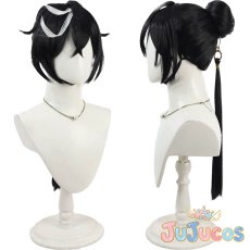 画像1: カツラギエース(正月)　コスプレウィッグ　ウマ娘プリティーダービー　コスプレ鬘　JUJUcosplay (1)