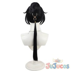 画像4: カツラギエース(正月)　コスプレウィッグ　ウマ娘プリティーダービー　コスプレ鬘　JUJUcosplay (4)