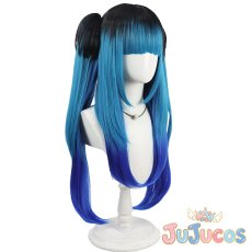 画像3: 飴宮怠美　コスプレウィッグ　HUNDRED LINE -最終防衛学園-（ハンドレッドライン）　コスプレ鬘　JUJUcosplay (3)