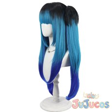 画像4: 飴宮怠美　コスプレウィッグ　HUNDRED LINE -最終防衛学園-（ハンドレッドライン）　コスプレ鬘　JUJUcosplay (4)