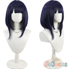 画像1: 九十九今馬　コスプレウィッグ　HUNDRED LINE -最終防衛学園-（ハンドレッドライン）　コスプレ鬘　JUJUcosplay (1)