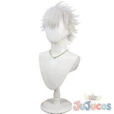 画像4: 厄師寺猛丸　コスプレウィッグ　HUNDRED LINE -最終防衛学園-（ハンドレッドライン）　コスプレ鬘　JUJUcosplay (4)