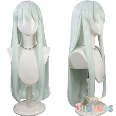 画像1: 上白沢慧音　コスプレウィッグ　東方Project　コスプレ鬘　JUJUcosplay (1)