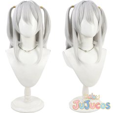 画像1: Vtuber　猫麦とろろ　コスプレウィッグ　バーチャルYouTuber　コスプレ鬘　JUJUcosplay (1)