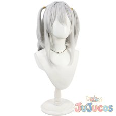 画像3: Vtuber　猫麦とろろ　コスプレウィッグ　バーチャルYouTuber　コスプレ鬘　JUJUcosplay (3)