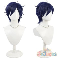 画像1: VTuber　レオス・ヴィンセント　コスプレウィッグ　バーチャルYouTuber　コスプレ鬘　JUJUcosplay (1)