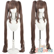 画像1: 神郡鞠萠　コスプレウィッグ　アサルトリリィ　コスプレ鬘　JUJUcosplay (1)