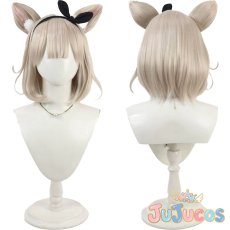 画像1: VTuber　夜絆ニウ　コスプレウィッグ　バーチャルYouTuber　コスプレ鬘　JUJUcosplay (1)