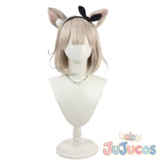 画像2: VTuber　夜絆ニウ　コスプレウィッグ　バーチャルYouTuber　コスプレ鬘　JUJUcosplay (2)