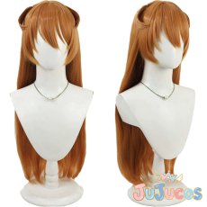 画像1: 近江彼方　完結編　コスプレウィッグ　ラブライブ！虹ヶ咲学園スクールアイドル同好会　コスプレ鬘　JUJUcosplay (1)