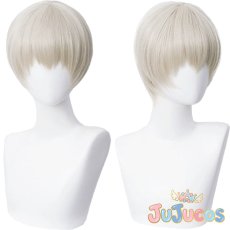 画像1: 狗巻棘　コスプレウィッグ　呪術廻戦　コスプレ鬘　JUJUcosplay (1)