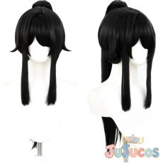 画像1: 綾野あいし　コスプレウィッグ　ヤンデレシミュレーター　コスプレ鬘　JUJUcosplay (1)