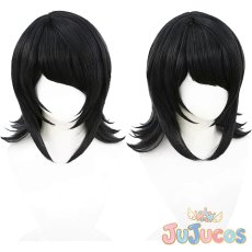 画像1: 戦刃むくろ　コスプレウィッグ　ダンガンロンパ 希望の学園と絶望の高校生　コスプレ鬘　JUJUcosplay (1)