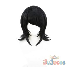 画像2: 戦刃むくろ　コスプレウィッグ　ダンガンロンパ 希望の学園と絶望の高校生　コスプレ鬘　JUJUcosplay (2)