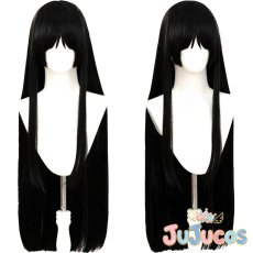 画像1: 秋山澪　コスプレウィッグ　けいおん!　コスプレ鬘　JUJUcosplay (1)