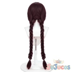 画像4: 腐川冬子　コスプレウィッグ　ダンガンロンパ 希望の学園と絶望の高校生　コスプレ鬘　JUJUcosplay (4)