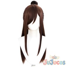 画像2: 宝月茜　コスプレウィッグ　逆転裁判　コスプレ鬘　JUJUcosplay (2)