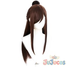 画像3: 宝月茜　コスプレウィッグ　逆転裁判　コスプレ鬘　JUJUcosplay (3)