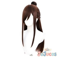 画像4: 宝月茜　コスプレウィッグ　逆転裁判　コスプレ鬘　JUJUcosplay (4)