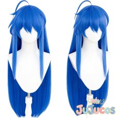 画像1: 泉こなた　コスプレウィッグ　らき☆すた　コスプレ鬘　JUJUcosplay (1)