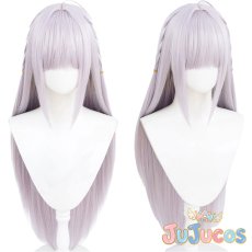 画像1: 本庄真奈美　コスプレウィッグ　真愛の百合は赤く染まる　コスプレ鬘　JUJUcosplay (1)