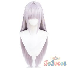 画像2: 本庄真奈美　コスプレウィッグ　真愛の百合は赤く染まる　コスプレ鬘　JUJUcosplay (2)