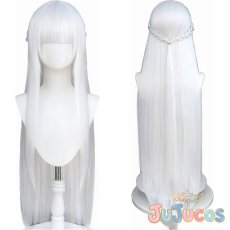 画像1: ネフェリア　コスプレウィッグ　魔王の俺が奴隷エルフを嫁にしたんだが、どう愛でればいい?　コスプレ鬘　JUJUcosplay (1)